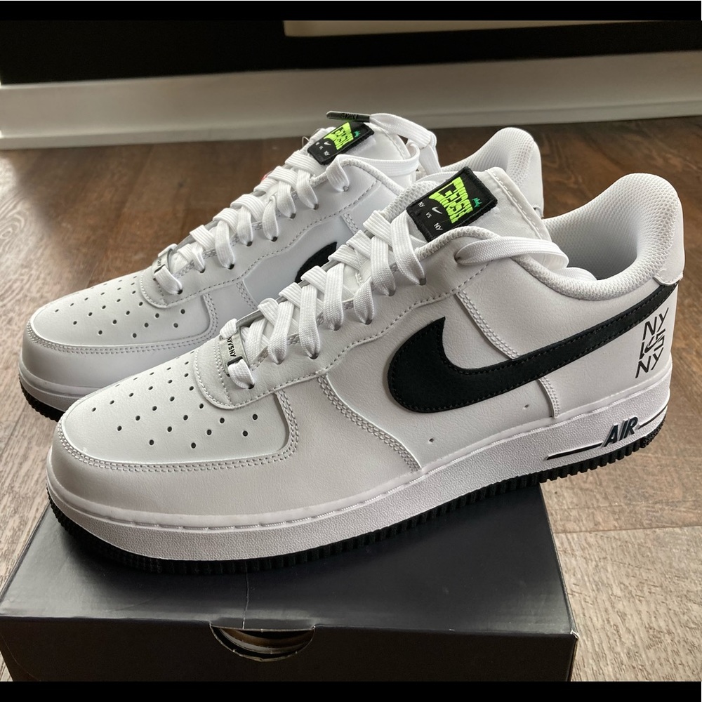 Nike NY vs NY Air Force 1s